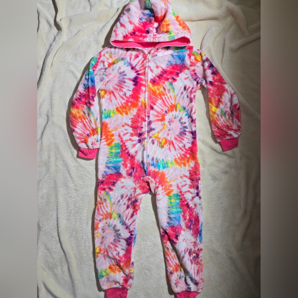 Colorful Tie-Dye Kids One Piece